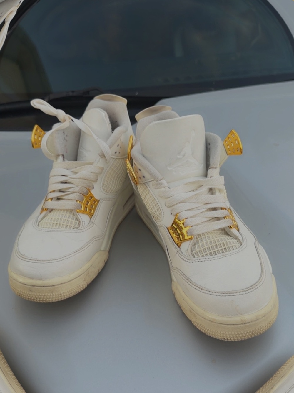 Air Jordan 4 Metallic Gold | Talla 9W US / 7.5M US (40.5 EUR)